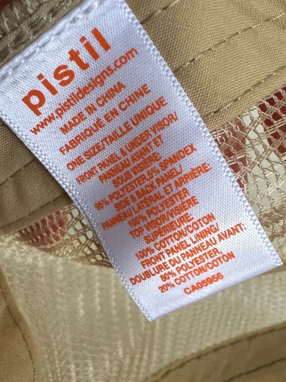 PISTIL MCKINLEY TRUCKER HAT Multi Gold NWOT
